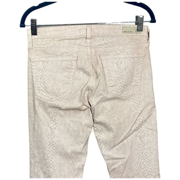 Adriano Goldschmied The Legging Ankle Super Skinny Ankle 26R Snake Print Pink - Picture 5 of 15